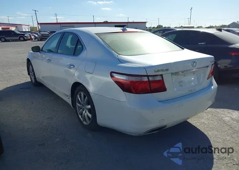 2007 Lexus Ls 460 z USA, uszkodzony, nr VIN JTHBL46F375038871